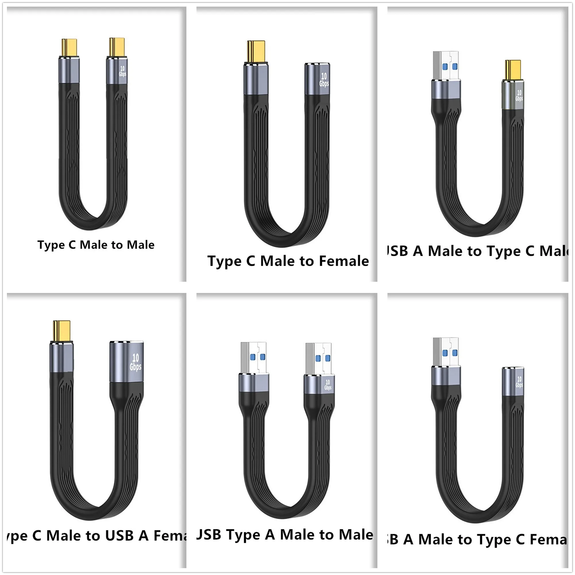 Line Follower Robot - USB-C Data Line Ultra Short Flexible