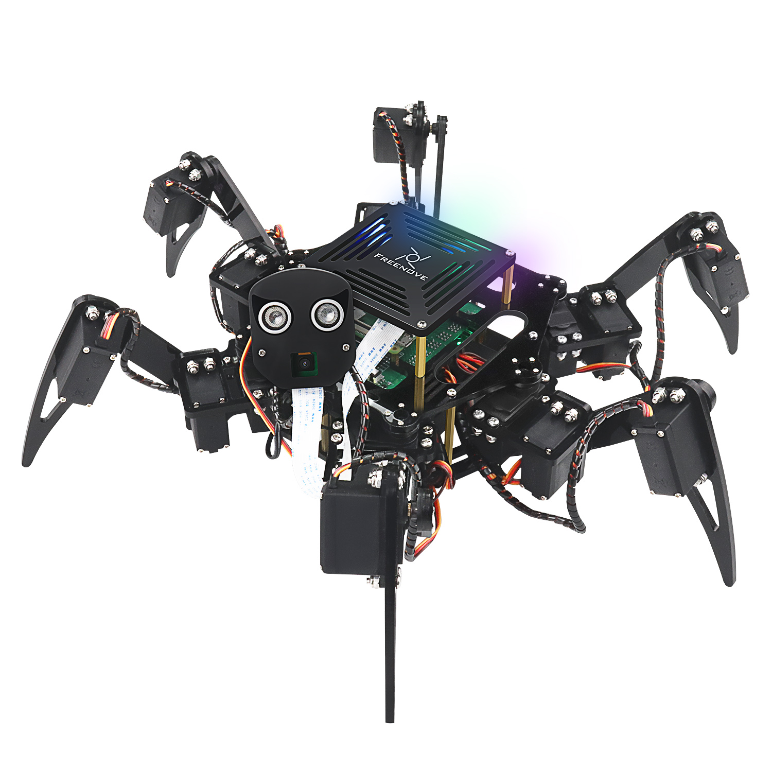 Line Follower Robot - Freenove Big Hexapod Robot Kit for