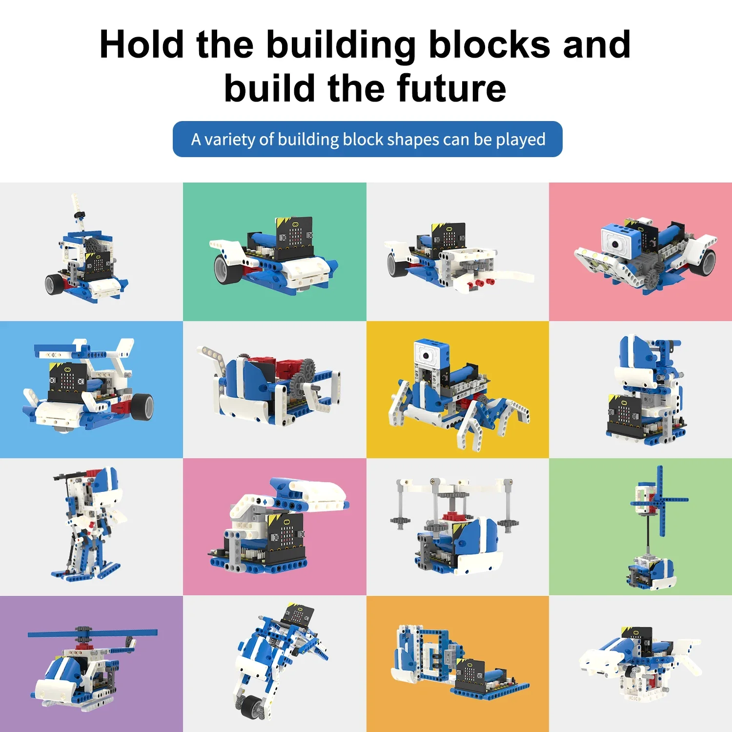 BBC Microbit V2 Building Block - огляд і ціна Microbit Robot