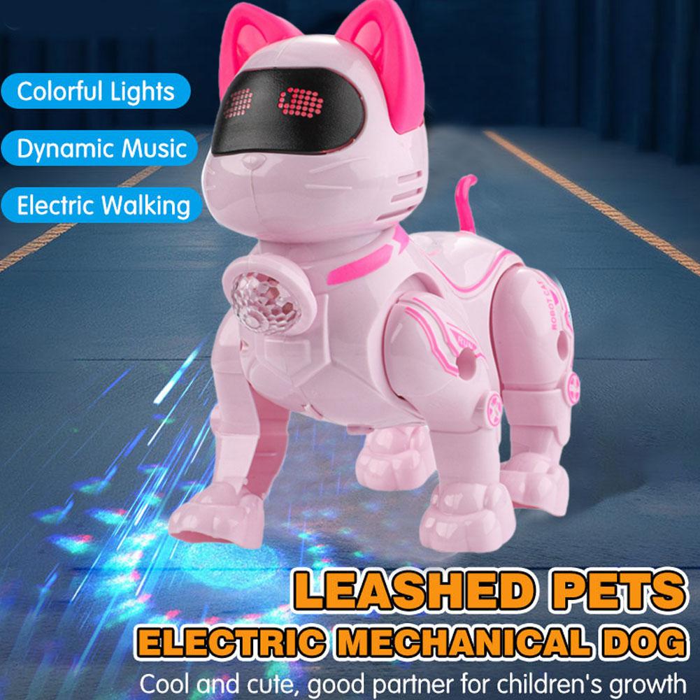 Electric Robot Cat with Leash  - огляд і ціна Line Follower Robot