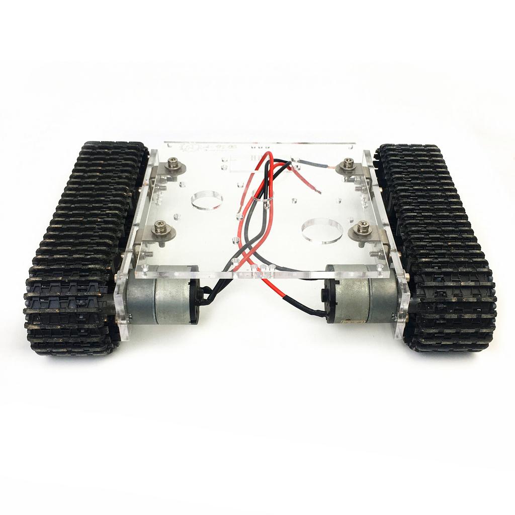 Acrylic Alloy Tank Chassis Tra - огляд і ціна Tracked Robot Chassis
