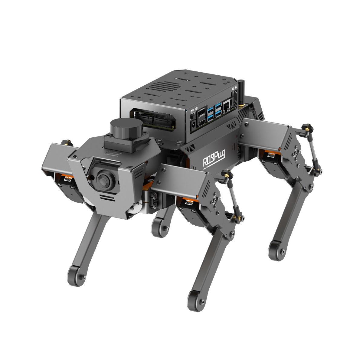 GOOD Hiwonder ROSPug Quadruped - огляд і ціна Robot Track