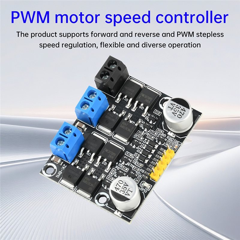 Y45A-Dual-Channel 10A 3V-18V H - огляд і ціна Motor Driver Module