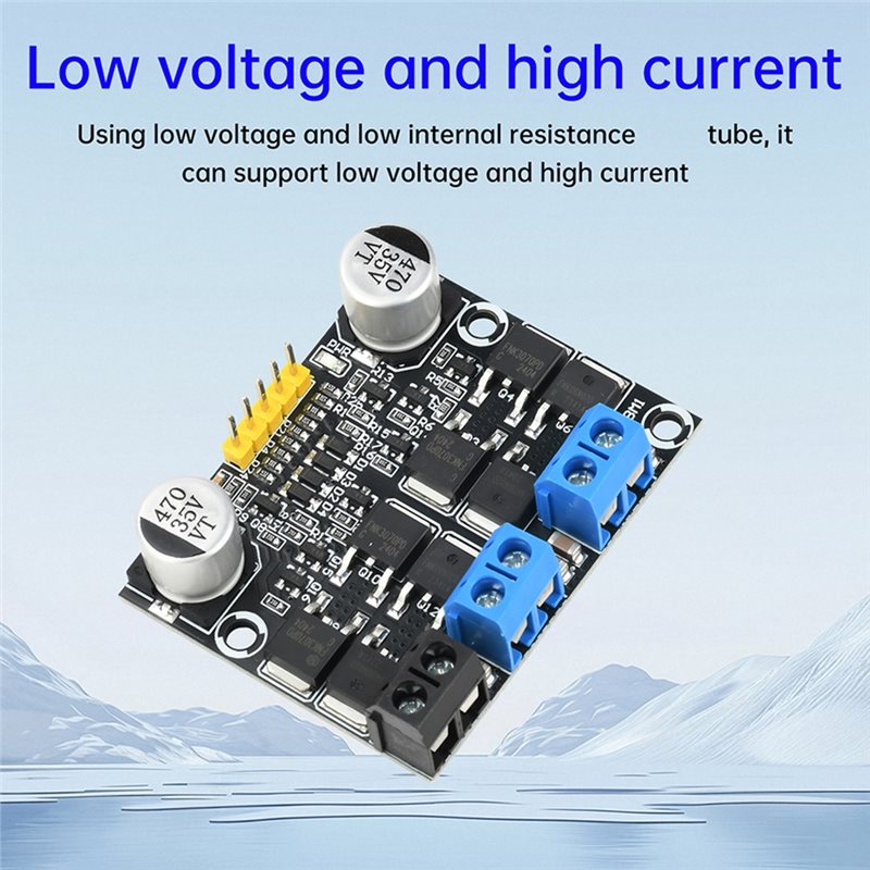 Y45A-Dual-Channel 10A 3V-18V H - огляд і ціна Motor Driver Module
