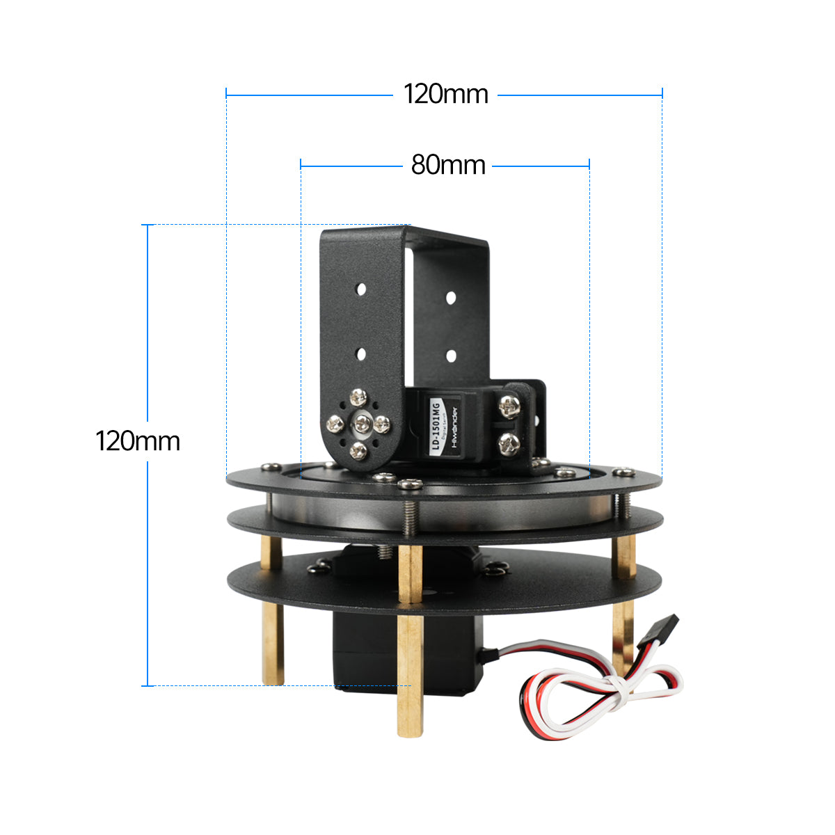 Hiwonder Unassembled 2 DOF Pan - огляд і ціна Servo Pan Tilt