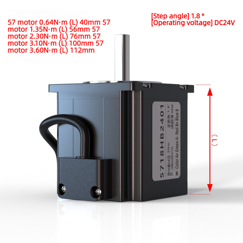 Nema23 Stepper Motor 57HS56 56 - огляд і ціна Robot Arm Metal