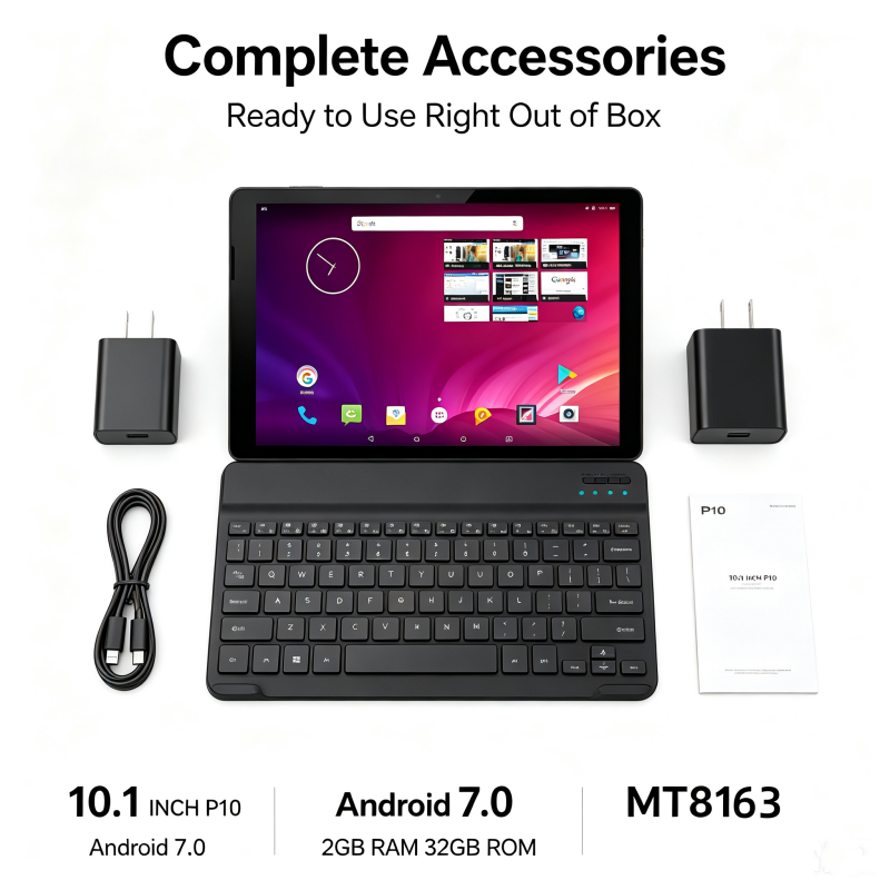10.1 Inch A1 Android 7.0 WIFI  - огляд і ціна Microbit