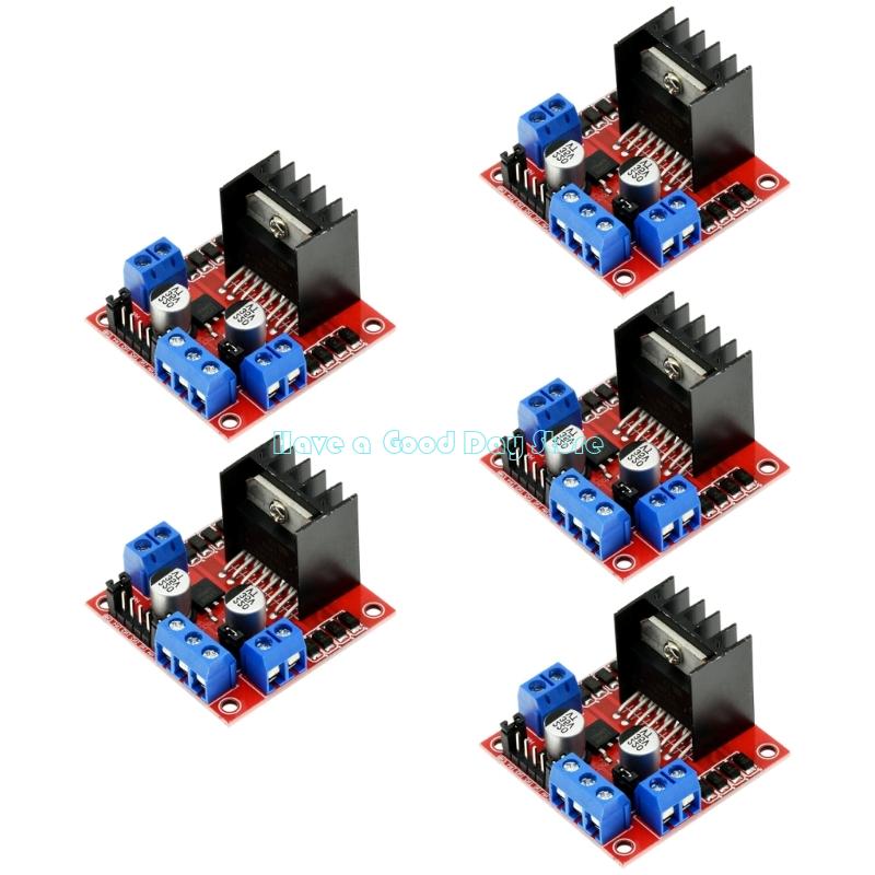 462D Double Motor Control L298 - огляд і ціна Motor Driver L298N