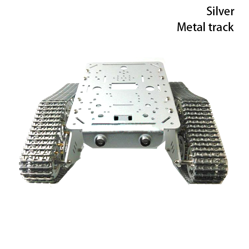 Metal 2WD Tank Chassis with Pl - огляд і ціна Tracked Robot Chassis