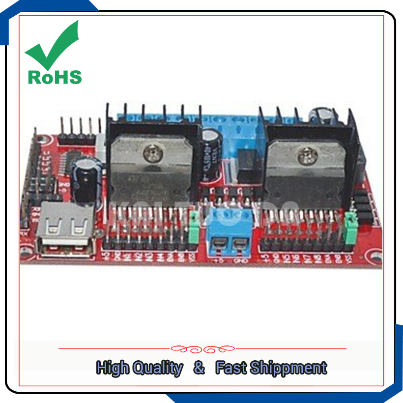 L298N V3 / four 4 DC stepper m - огляд і ціна Motor Driver L298N