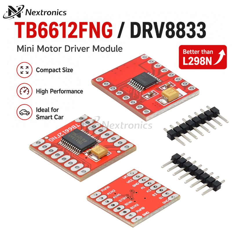 1/3/5/10PCS TB6612FNG DRV8833  - огляд і ціна Microbit Robot