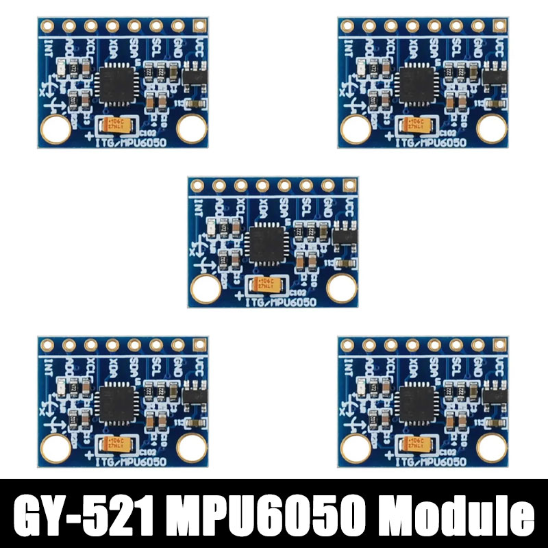 1/5/10pcs GY-521 MPU6050 3 Axi - огляд і ціна Accelerometer Mpu6050