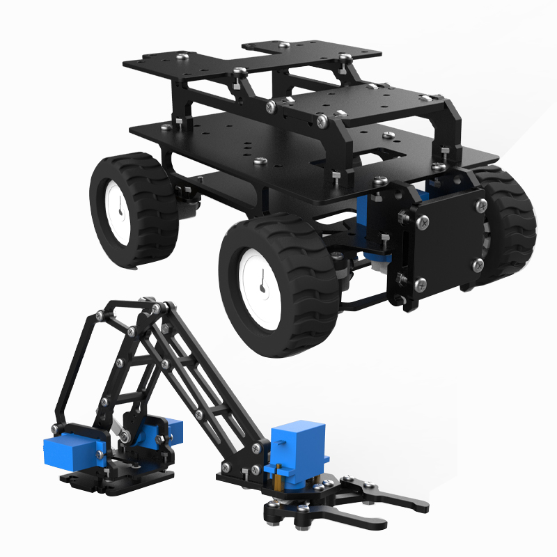 Acrylic 4WD Robot Car Motor Ac - огляд і ціна Tracked Robot Chassis