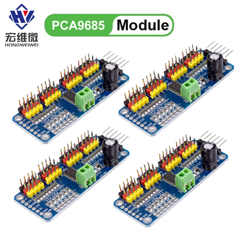 1-10PCS PCA9685 Robot Controll - огляд і ціна Uln2003 Driver