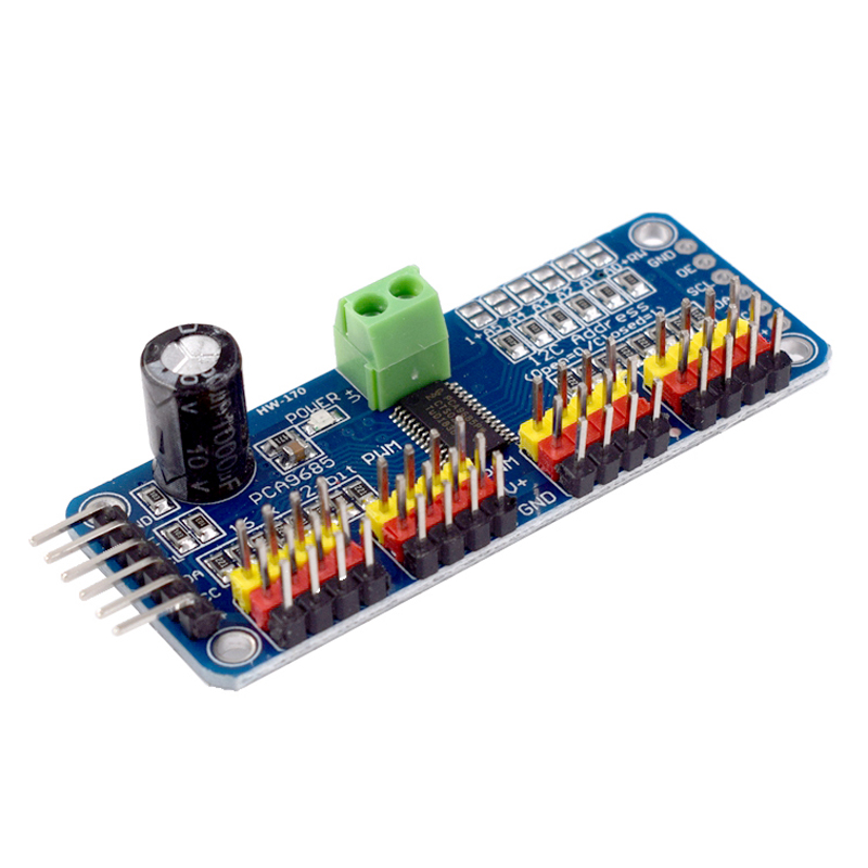 1-10PCS PCA9685 Robot Controll - огляд і ціна Uln2003 Driver