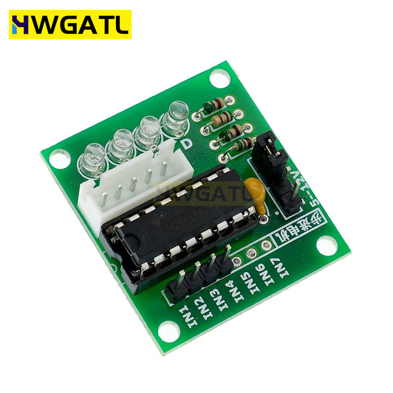 HWGATL 5V 4-Phase 28BYJ-48 DC  - огляд і ціна Uln2003 Driver