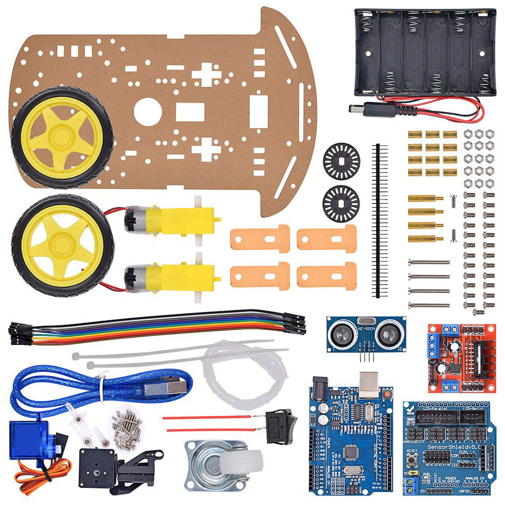 Modular Robot Car Chassis Kit  - огляд і ціна Line Follower Robot
