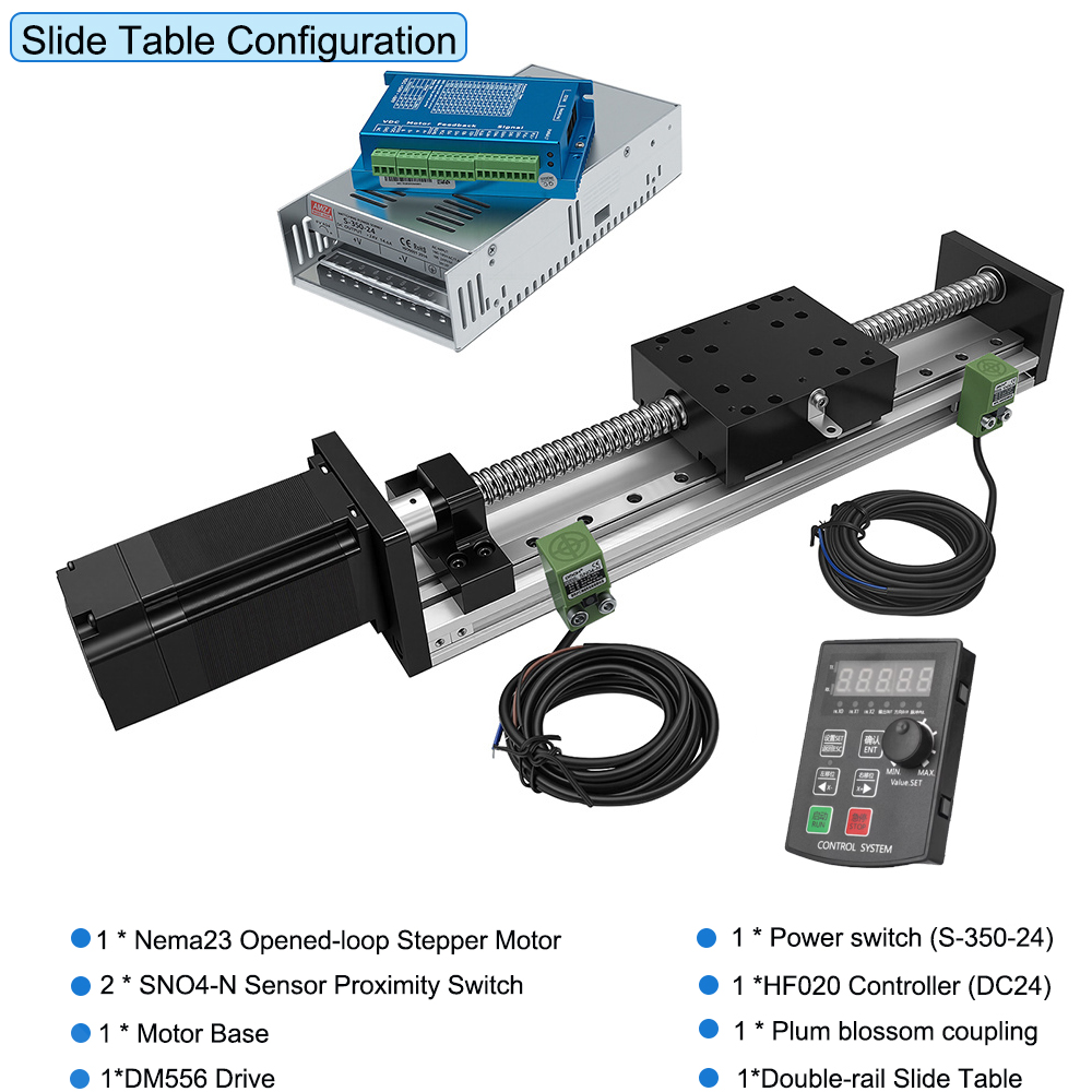 CNC Ball Screw Sliding Table L - огляд і ціна Motor Driver Module