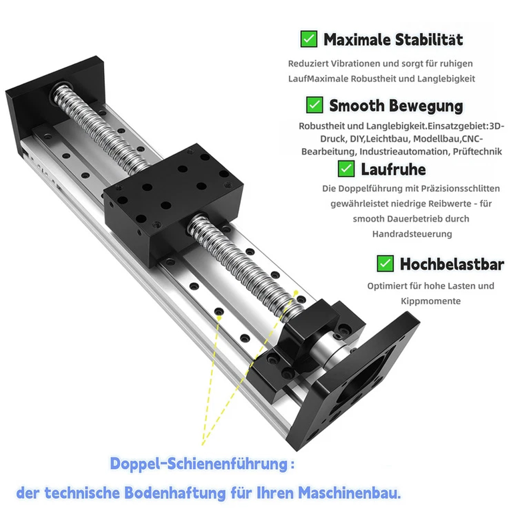 CNC Ball Screw Sliding Table L - огляд і ціна Motor Driver Module