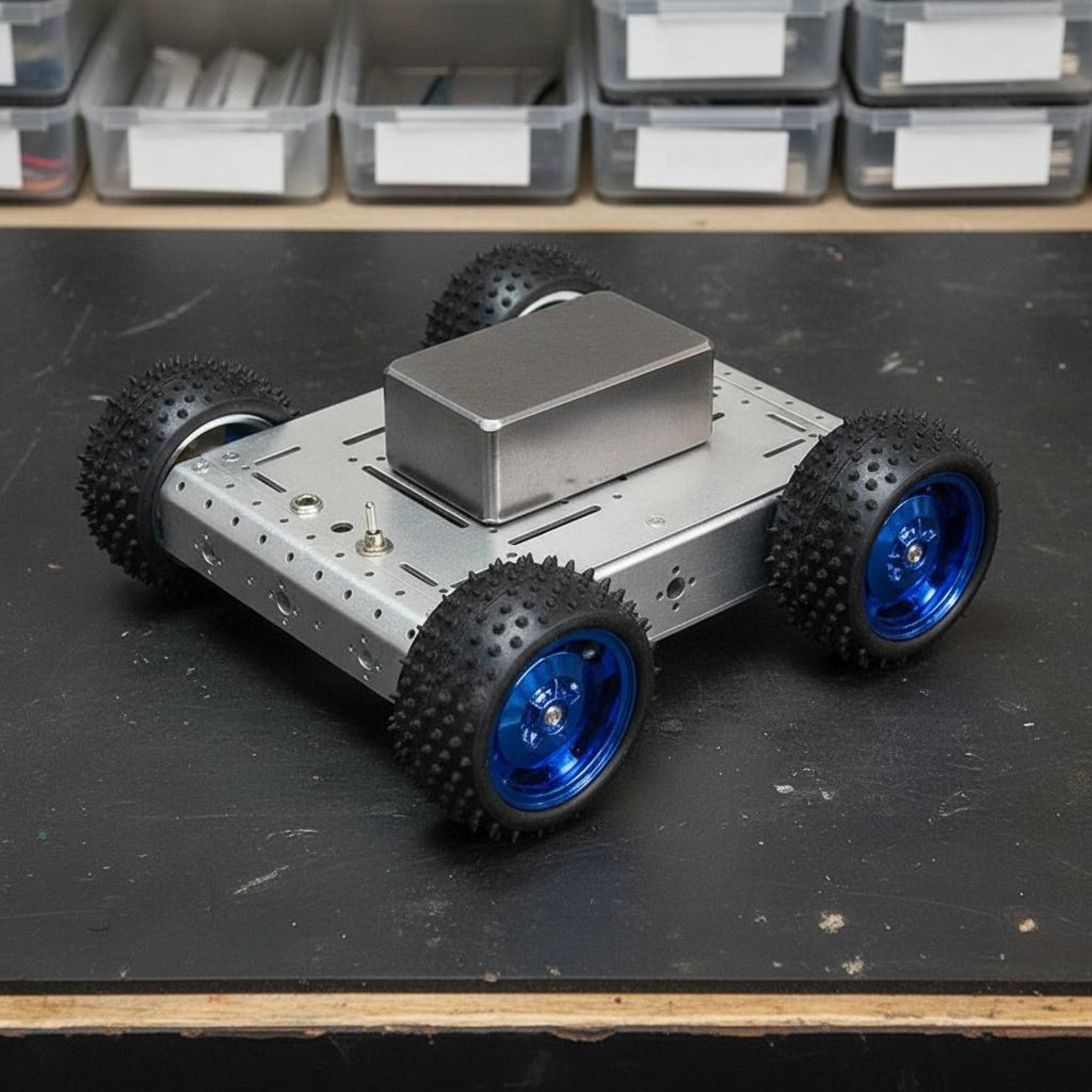 4WD Smart Car Chassis 1.5KG Lo - огляд і ціна Robot Chassis