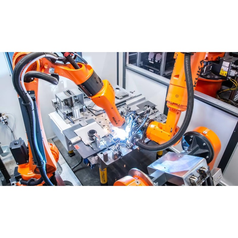 6 Axis Robot Arm System PLC Mo - огляд і ціна Robot Arm Metal