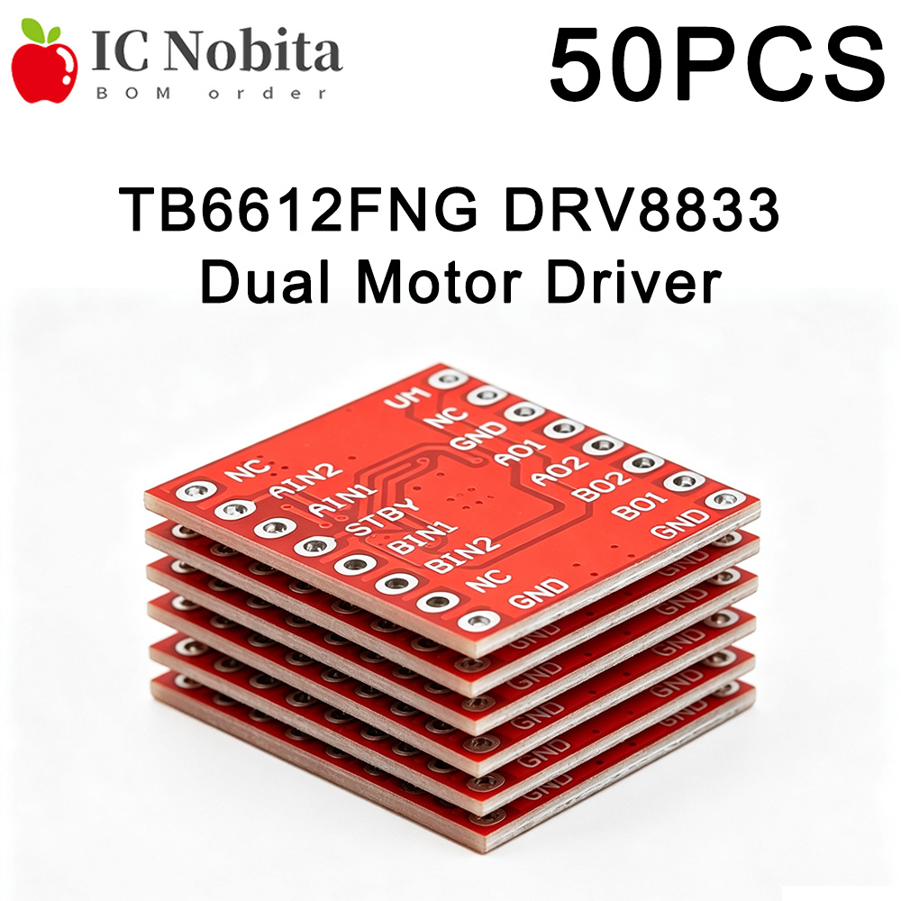 50PCS TB6612FNG DRV8833 Dual M - огляд і ціна Motor Driver L298N