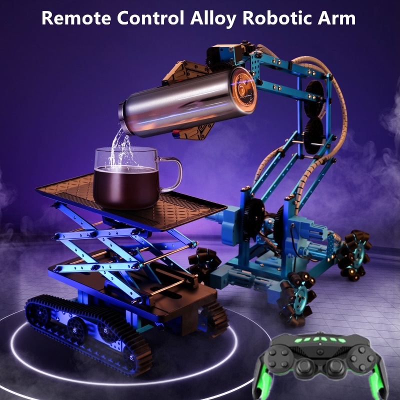 Remote Control Alloy Car Mecha - огляд і ціна Robot Arm Metal