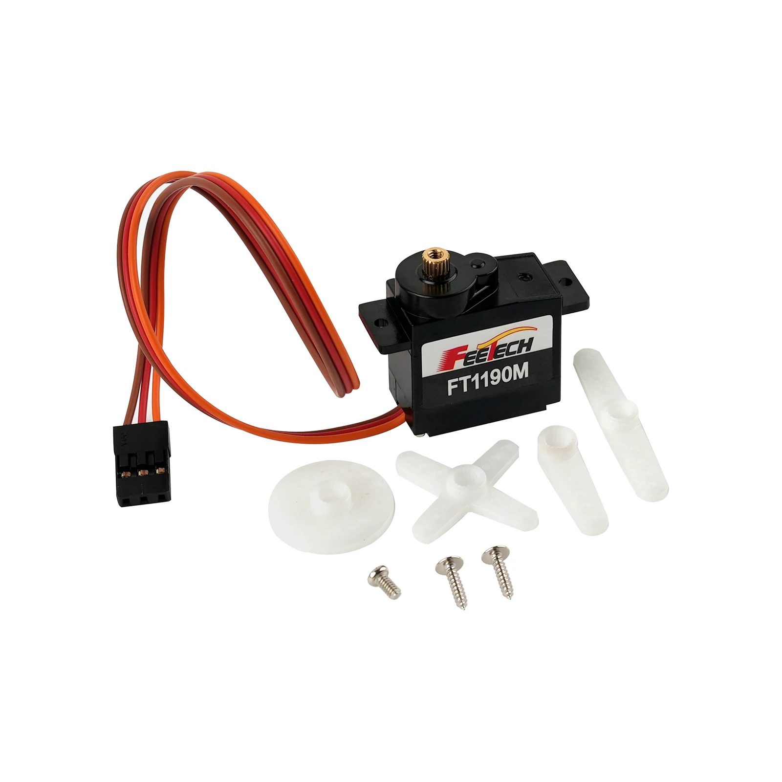 FEETECH FT1190M 4.8-6v 3.5kg M - огляд і ціна Microbit Robot