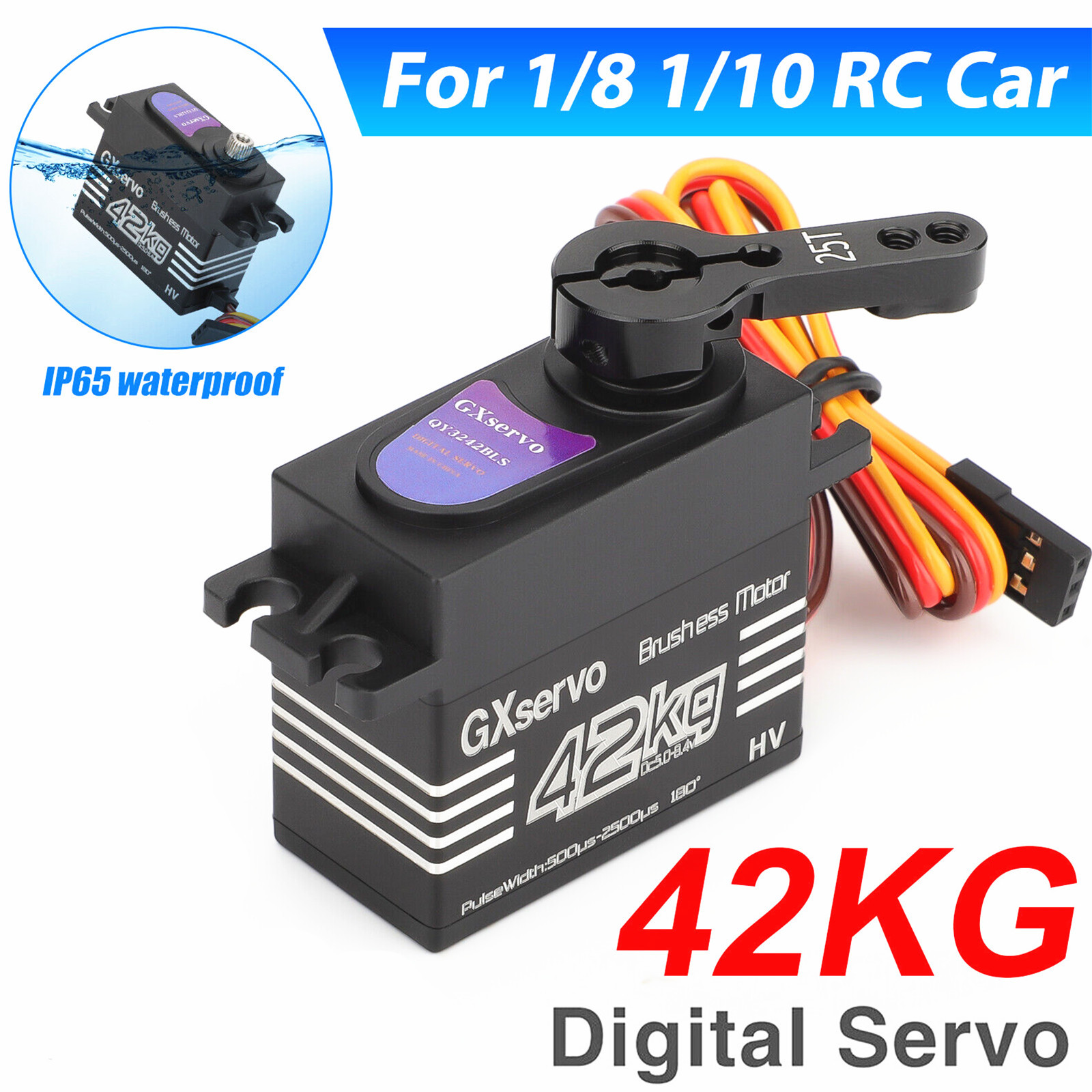Brushless Motor 180° Metal Gea - огляд і ціна Robot Arm Metal