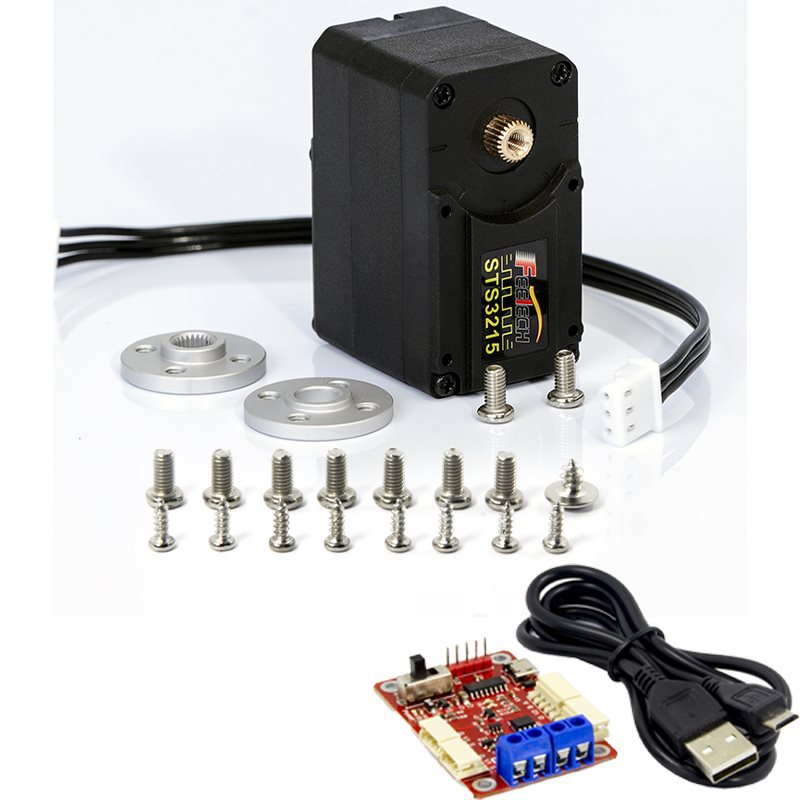 30KG 360 Degree Magnetic Servo - огляд і ціна Robot Arm Metal