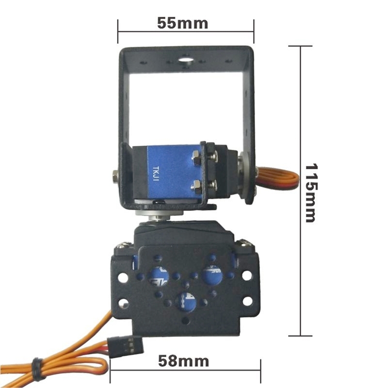 2 DOF Robotic Pan And Tilt Ser - огляд і ціна Servo Pan Tilt