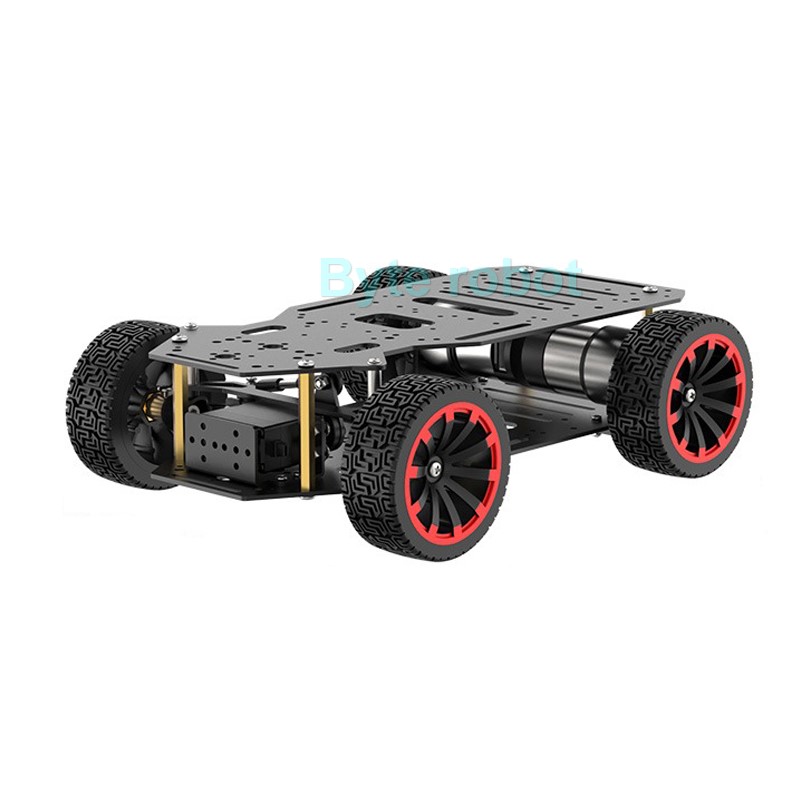 5KG Load 4WD Robot Car Metal A - огляд і ціна Tracked Robot Chassis