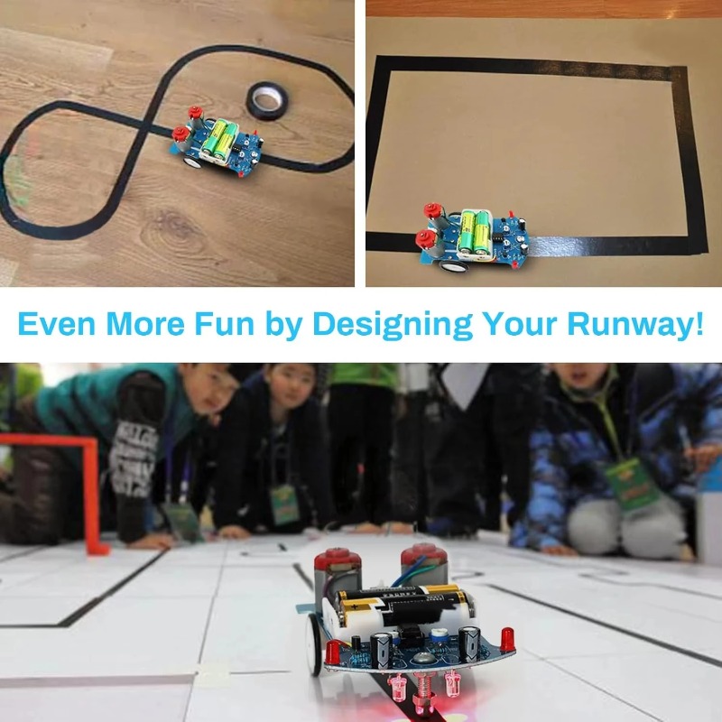 Practice Soldering Learning El - огляд і ціна Line Follower Robot