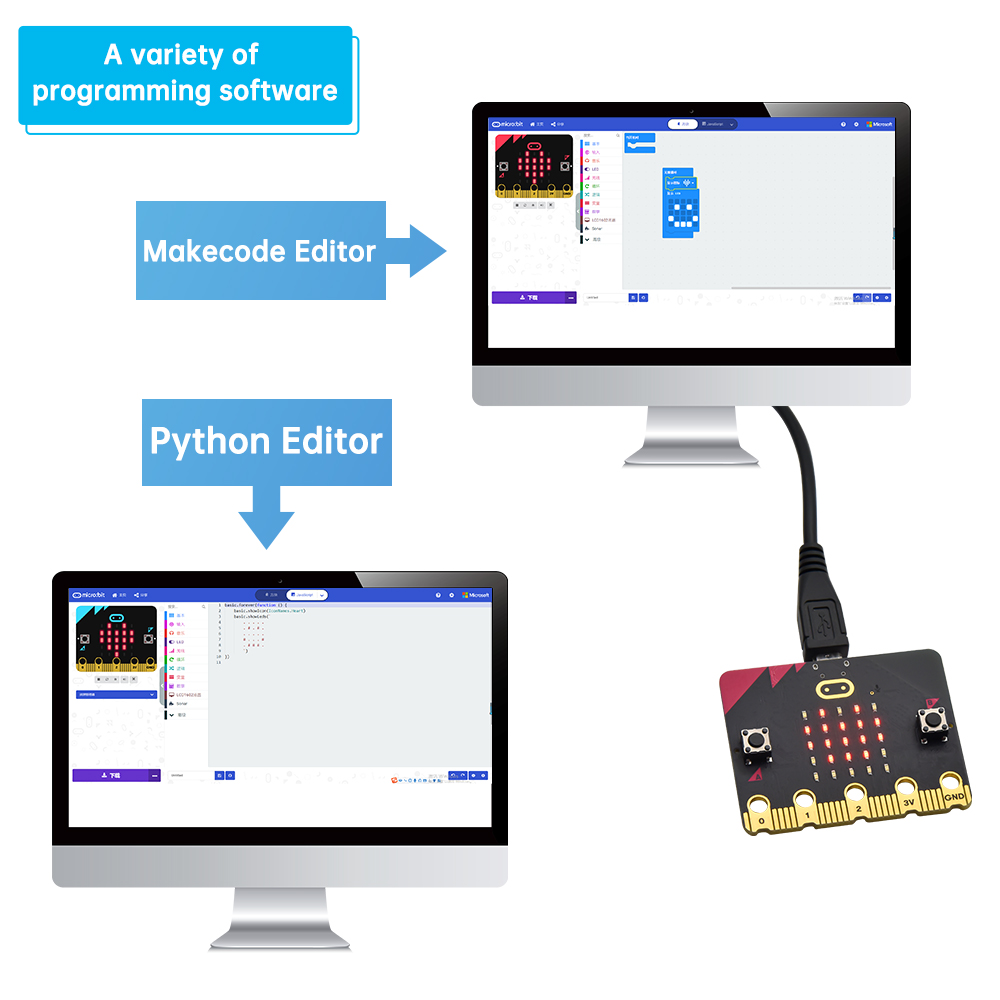 New Arrive! Official Micro Bit - огляд і ціна Microbit Robot